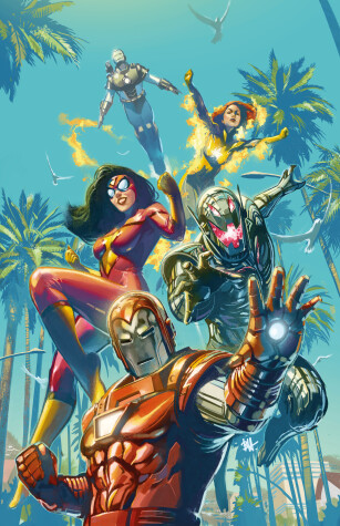 Book cover for WEST COAST AVENGERS VOL. 1