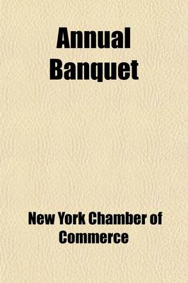 Book cover for Annual Banquet