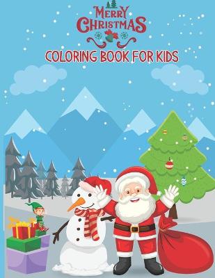 Book cover for Merry Christmas Coloring Book for Kids