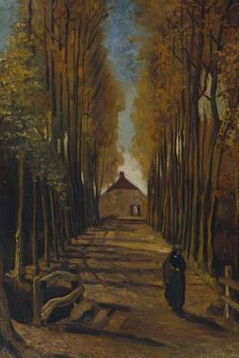 Book cover for Avenue of Poplars in Autumn, Vincent Van Gogh