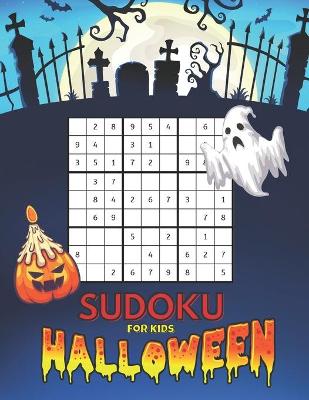 Book cover for Halloween Sudoku for Kids