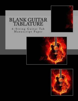 Book cover for Blank Guitar Tablature