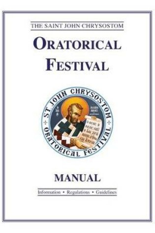 Cover of St. John Chrysostom Oratorical Festival Manual