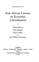 Book cover for East African Lessons on Economic Liberalization