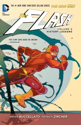 Book cover for The Flash Vol. 5: History Lessons (The New 52)