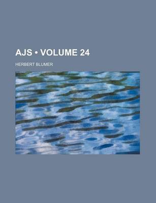 Book cover for Ajs (Volume 24)