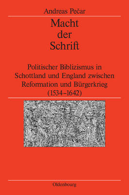 Book cover for Macht der Schrift