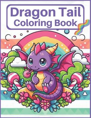 Book cover for Dragon Tail Coloring Book