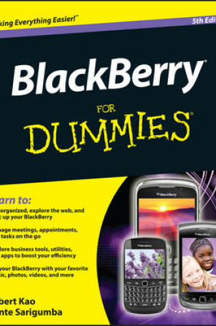 Cover of BlackBerry For Dummies