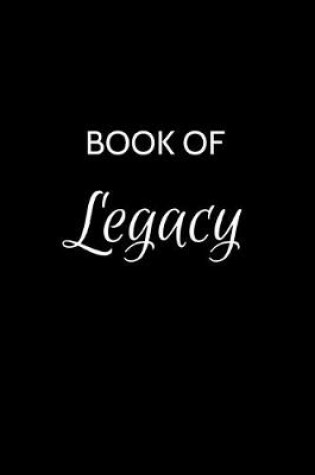 Cover of Book of Legacy