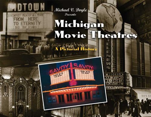 Book cover for Michigan Movie Theatres