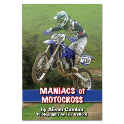 Book cover for Maniacs of Motocross