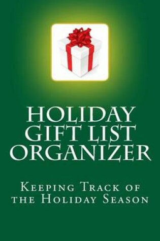 Cover of Holiday Gift List Organizer