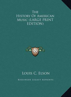 Book cover for The History of American Music