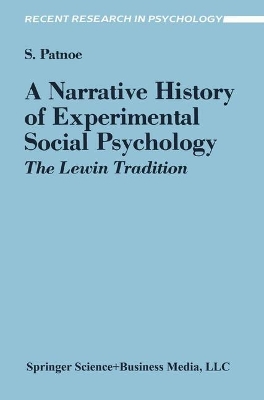 Book cover for A Narrative History of Experimental Social Psychology