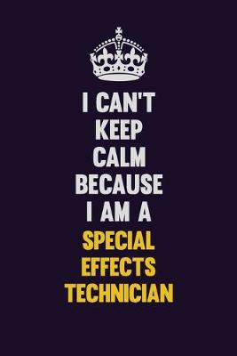 Book cover for I Can't Keep Calm Because I Am A Special Effects Technician