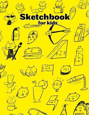 Book cover for Sketchbook for kids