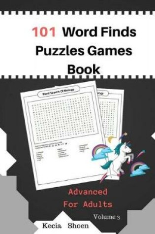 Cover of 101 Word Finds Puzzles Games Book