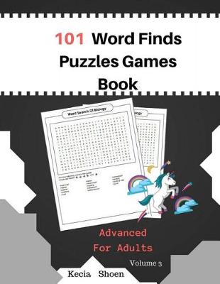 Cover of 101 Word Finds Puzzles Games Book