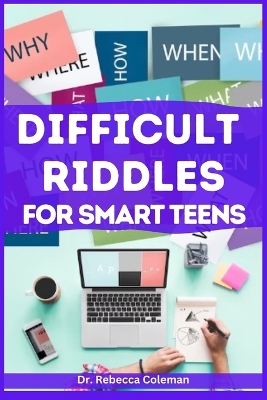 Book cover for Difficult Riddles for Smart Teens