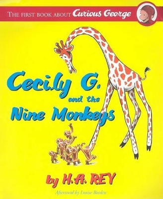 Book cover for Curious George Cecily G and 9 Monkeys CL