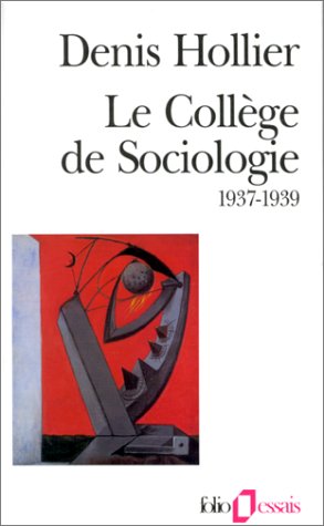 Cover of College de Sociologie