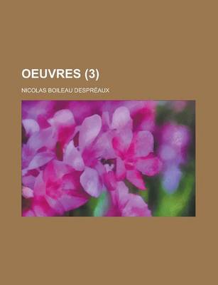 Book cover for Oeuvres (3)