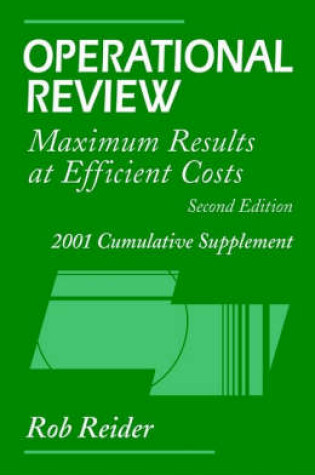 Cover of Operational Review 2001