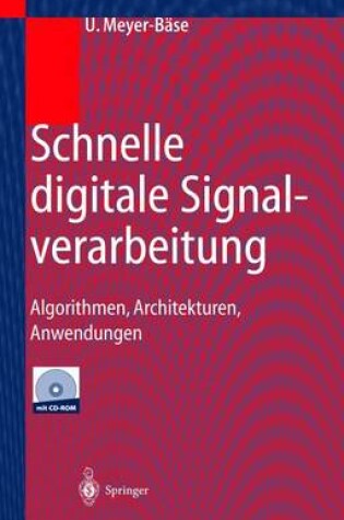 Cover of Schnelle Digitale Signalverarbeitung