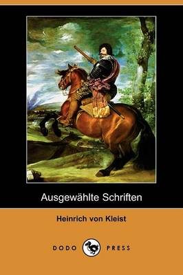 Book cover for Ausgewahlte Schriften (Dodo Press)