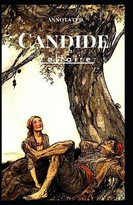 Book cover for Candide Annotated illustrated