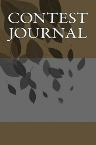 Cover of Contest Journal