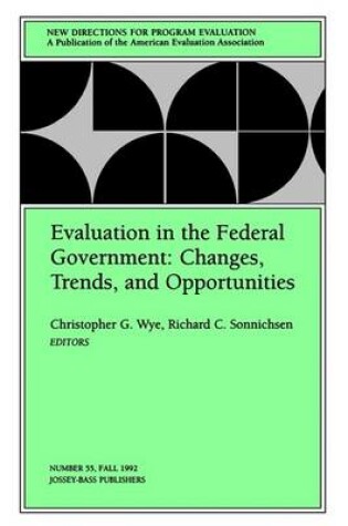 Cover of Evaluation in the Federal Government