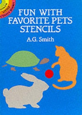 Book cover for Fun with Favourite Pet Stencils