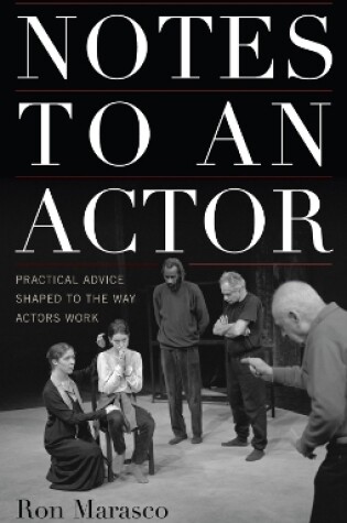 Cover of Notes to an Actor