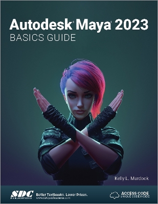 Book cover for Autodesk Maya 2023 Basics Guide