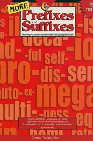 Cover of More Prefixes and Suffixes, Grades 4-6