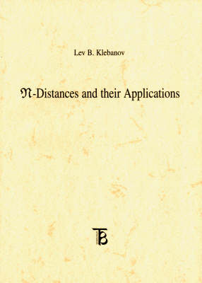 Book cover for N-distances and Their Applications