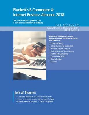 Book cover for Plunkett's E-Commerce & Internet Business Almanac 2018