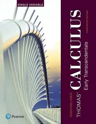Cover of Thomas' Calculus