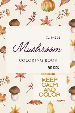 Cover of Mushroom Coloring Book