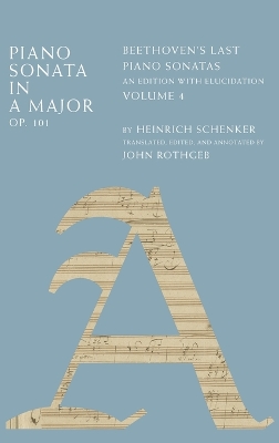 Book cover for Piano Sonata in A Major, Op. 101