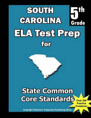 Book cover for South Carolina 5th Grade ELA Test Prep