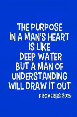 Book cover for The Purpose in a Man's Heart Is Like Deep Water But a Man of Understanding Will Draw It Out - Proverbs 20