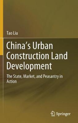 Book cover for China's Urban Construction Land Development