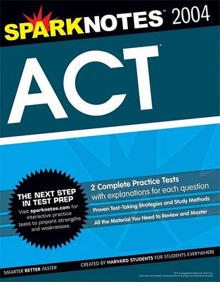 Book cover for ACT 2004 Edition (Sparknotes Test Prep)