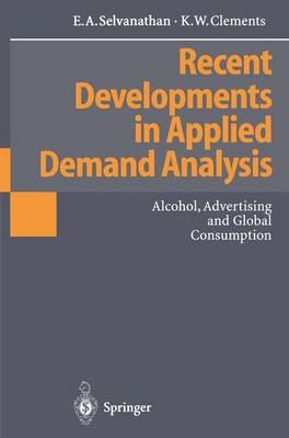 Cover of Recent Developments in Applied Demand Analysis