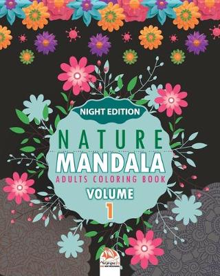 Book cover for Nature Mandala - Volume 1 - night edition