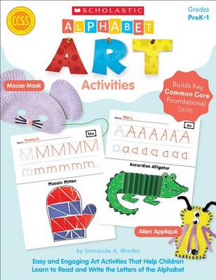 Book cover for Alphabet Art Activities