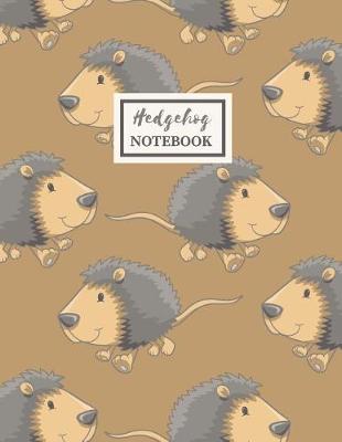 Book cover for Hedgehog Composition Notebook - Back To School Journal For Boys